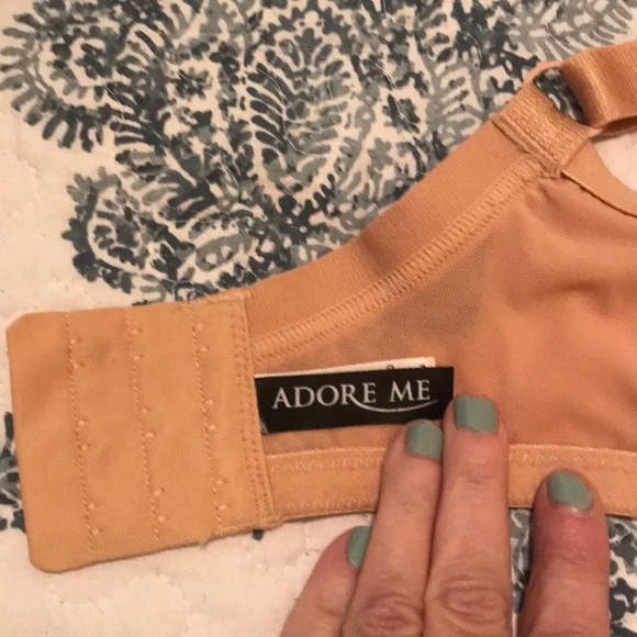 Sexy netting covered Adore Me bra - Picture 6 of 7